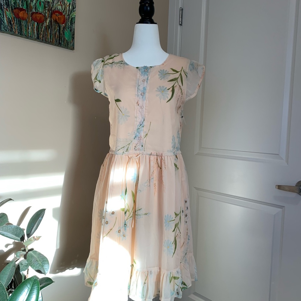 Dex Floral Mini Dress, S